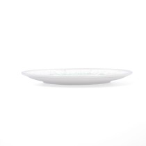 Flat Plate Bidasoa Kai Hydrozero White Ceramic Ø 27 cm (6 Units)