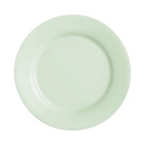 Flacher Teller Luminarc Plumi Paradise Ver grün Glas Ø 2,24 cm (24 Stück)