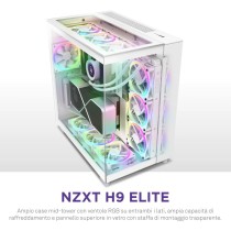 Boîtier ATX semi-tour NZXT CM-H91EW-01 Blanc
