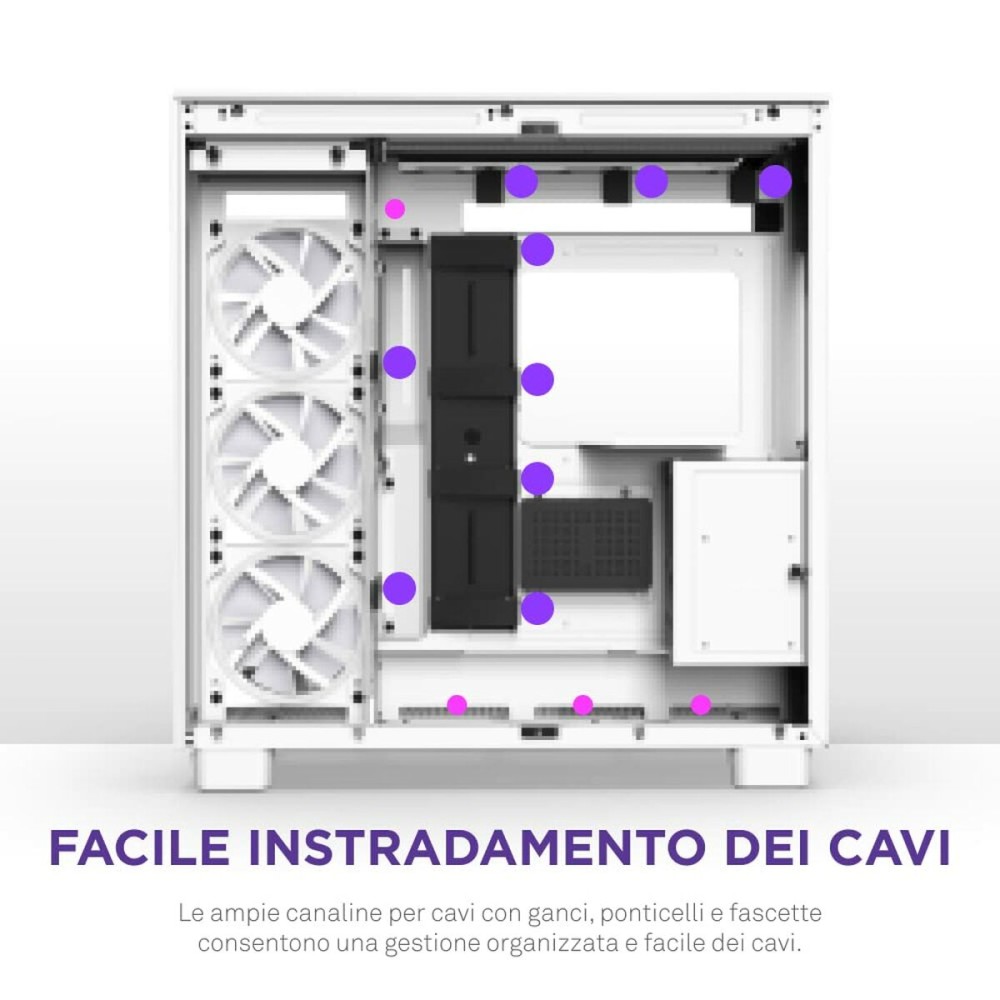 ATX Semi-Tower Gehäuse NZXT CM-H91EW-01 Weiß