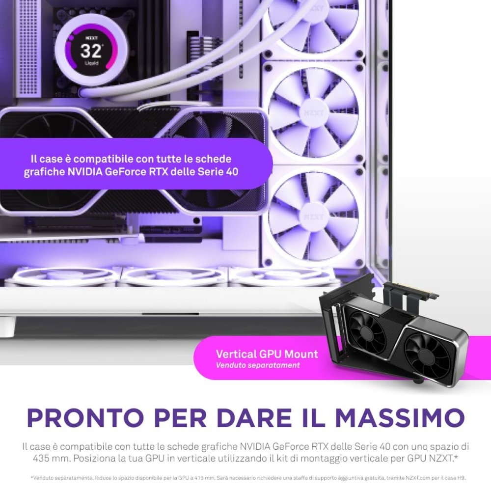 Boîtier ATX semi-tour NZXT CM-H91EW-01 Blanc