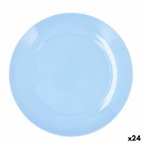 Flacher Teller Luminarc Apy Paradise Azul Blau Glas Ø 25 cm (24 Stück)