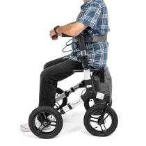 Wheeled walking frame Timago RANGER SILVER