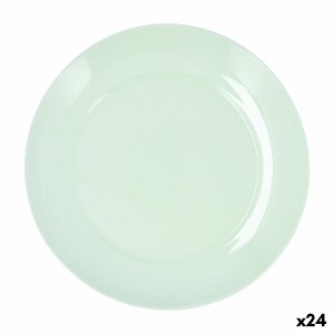 Flacher Teller Luminarc Apy Paradise Verde grün Glas Ø 25 cm (24 Stück)