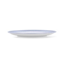 Flat Plate Bidasoa Lea Hydrozero White Ceramic Ø 27 cm (6 Units)