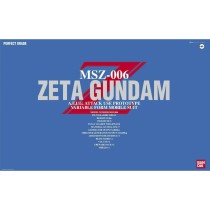 Decorative Figure Bandai MSZ-006 ZETA GUNDAM Plastic