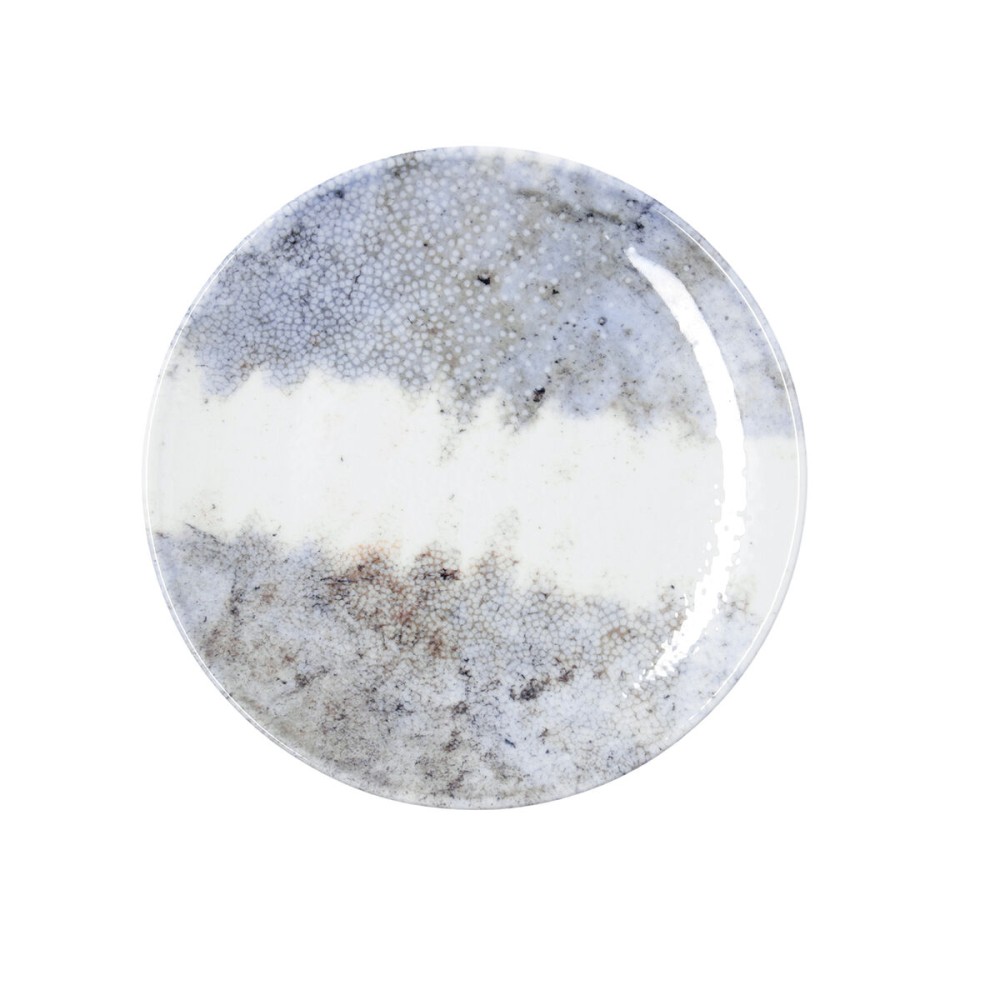 Assiette plate Bidasoa Polaris Hydrozero Beige Céramique Ø 25 cm (6 Unités)