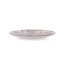 Flat Plate Bidasoa Deneb Hydrozero Brown Ceramic Ø 25 cm (6 Units)
