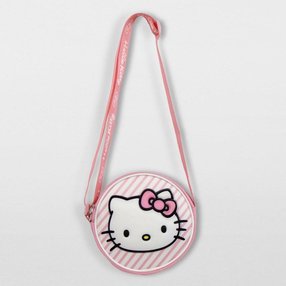 Sac à Bandoulière Hello Kitty Rose 13 x 13 x 4 cm