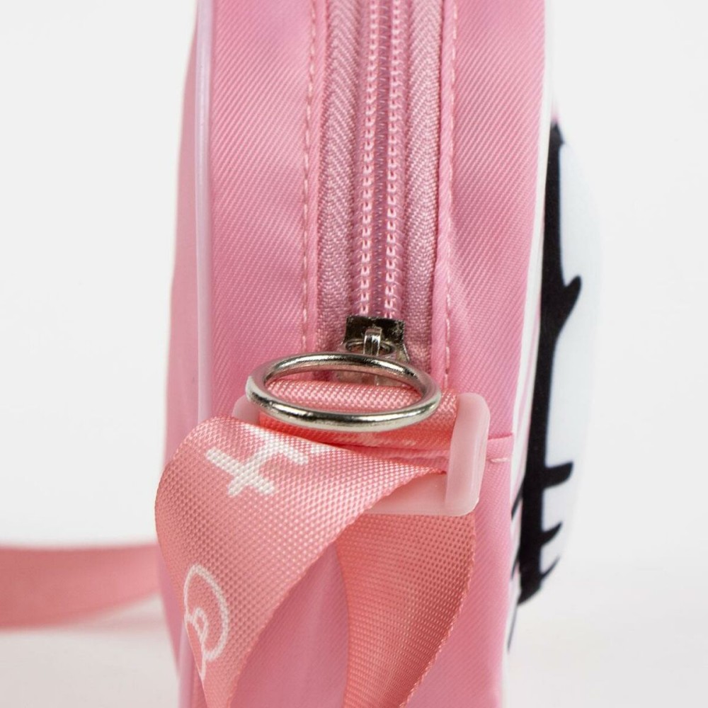 Sac à Bandoulière Hello Kitty Rose 13 x 13 x 4 cm