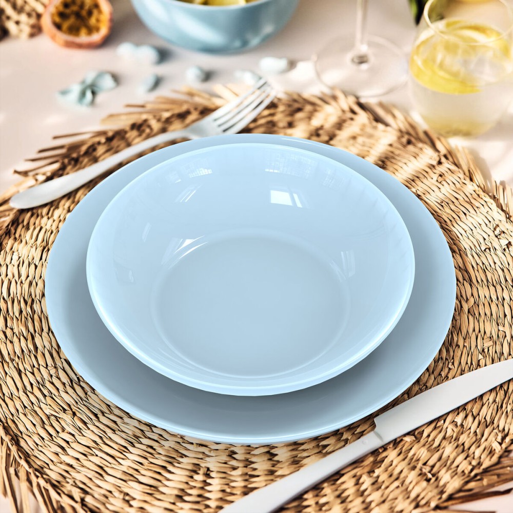 Suppenteller Luminarc Apy Paradise Blau Glas Ø 20 cm (24 Stück)