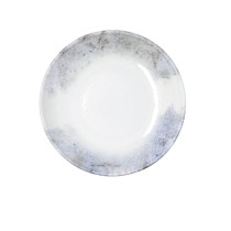 Deep Plate Bidasoa Polaris Hydrozero Beige Ceramic Ø 23 cm (6 Units)