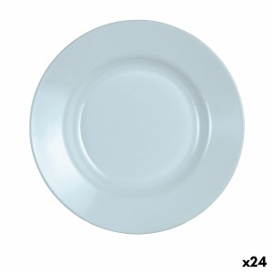 Suppenteller Luminarc Plumi Paradise Azu Blau Glas Ø 22 cm (24 Stück)