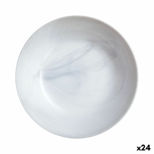 Suppenteller Luminarc Diwali Granit Marb zweifarbig Glas Ø 20 cm (24 Stück)