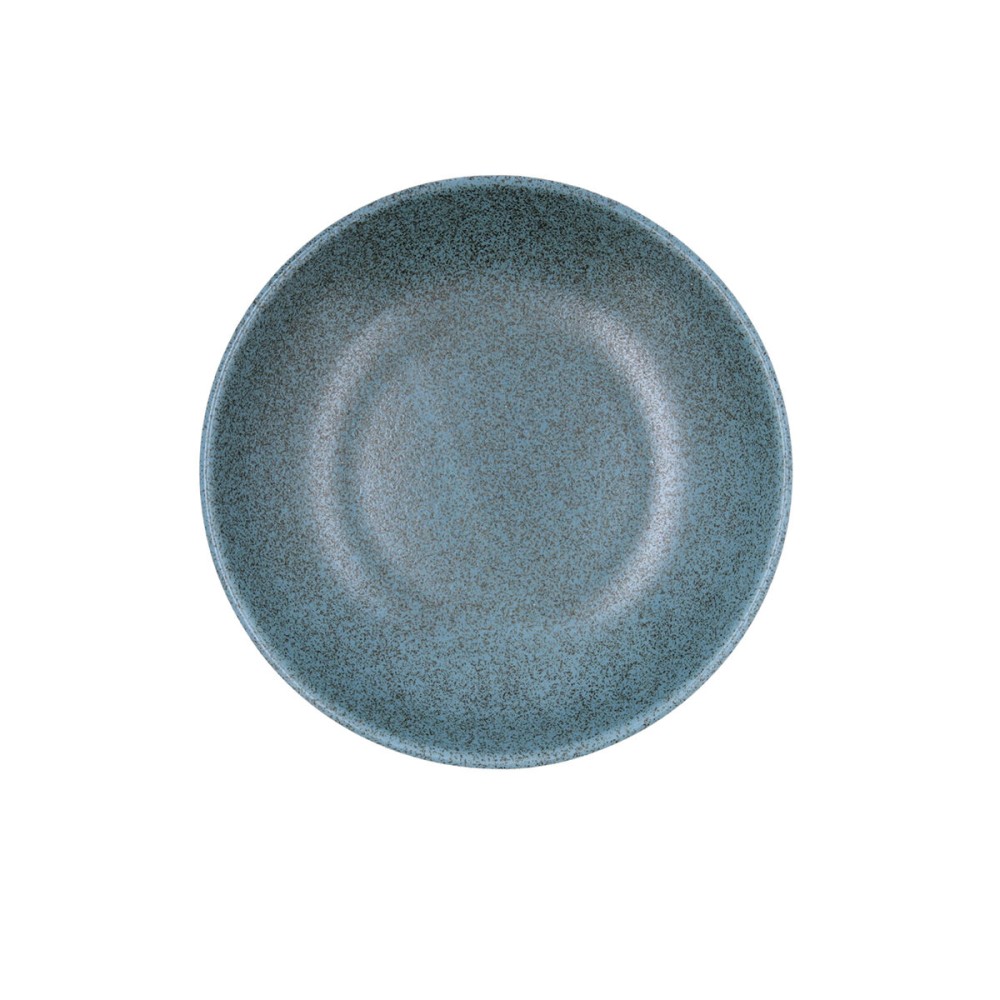 Deep Plate Bidasoa Element Hydrozero Blue Ceramic Ø 20 cm (6 Units)