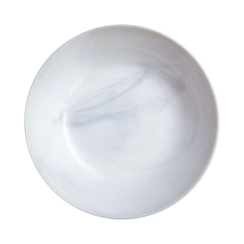 Assiette creuse Luminarc Diwali Granit Marb Bicolore verre Ø 20 cm (24 Unités)