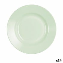 Suppenteller Luminarc Plumi Paradise Ver grün Glas Ø 22 cm (24 Stück)
