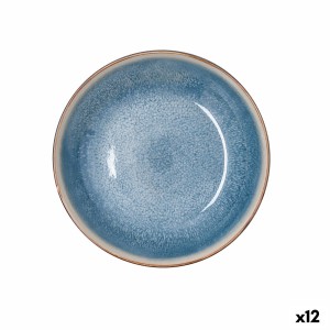 Deep Plate Bidasoa Aura White Ceramic Ø 20 cm (12 Units)