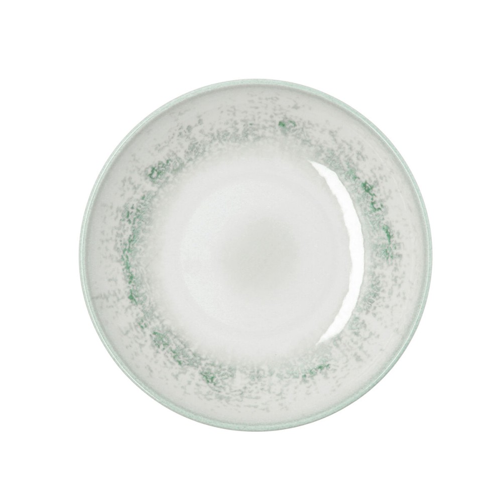 Deep Plate Bidasoa Kai Hydrozero White Ceramic Ø 23 cm (6 Units)