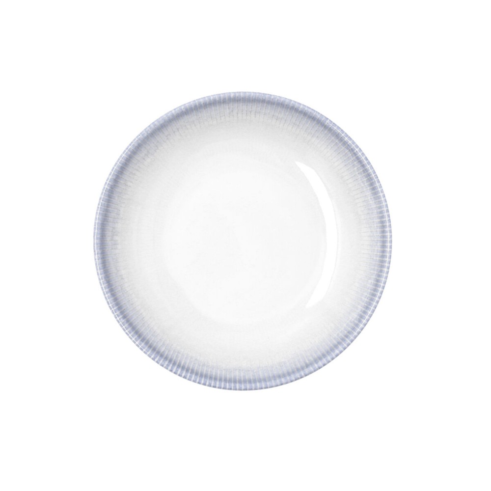 Deep Plate Bidasoa Lea Hydrozero White Ceramic Ø 20 cm (6 Units)