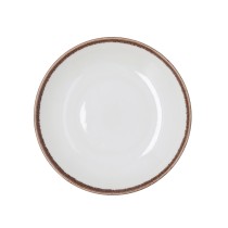 Deep Plate Bidasoa Orion Hydrozero White Ceramic Ø 23 cm (6 Units)
