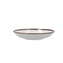 Assiette creuse Bidasoa Orion Hydrozero Blanc Céramique Ø 23 cm (6 Unités)