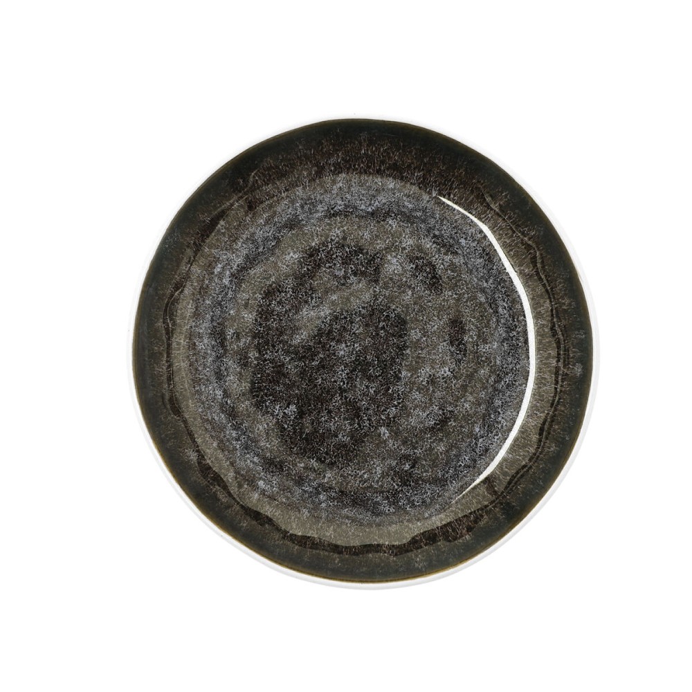 Deep Plate Bidasoa Elite Brown Ceramic 21,5 x 4,6 cm (6 Units)