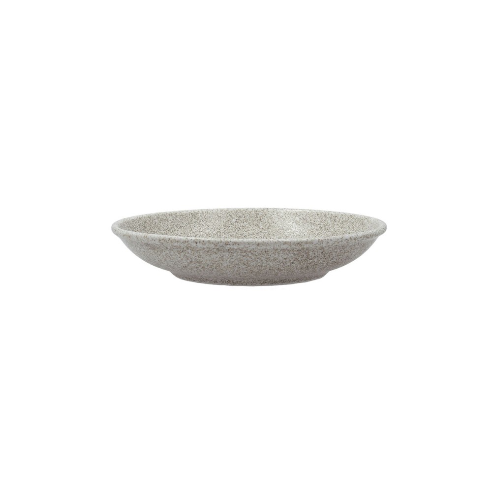 Deep Plate Bidasoa Element Hydrozero Beige Ceramic Ø 20 cm (6 Units)
