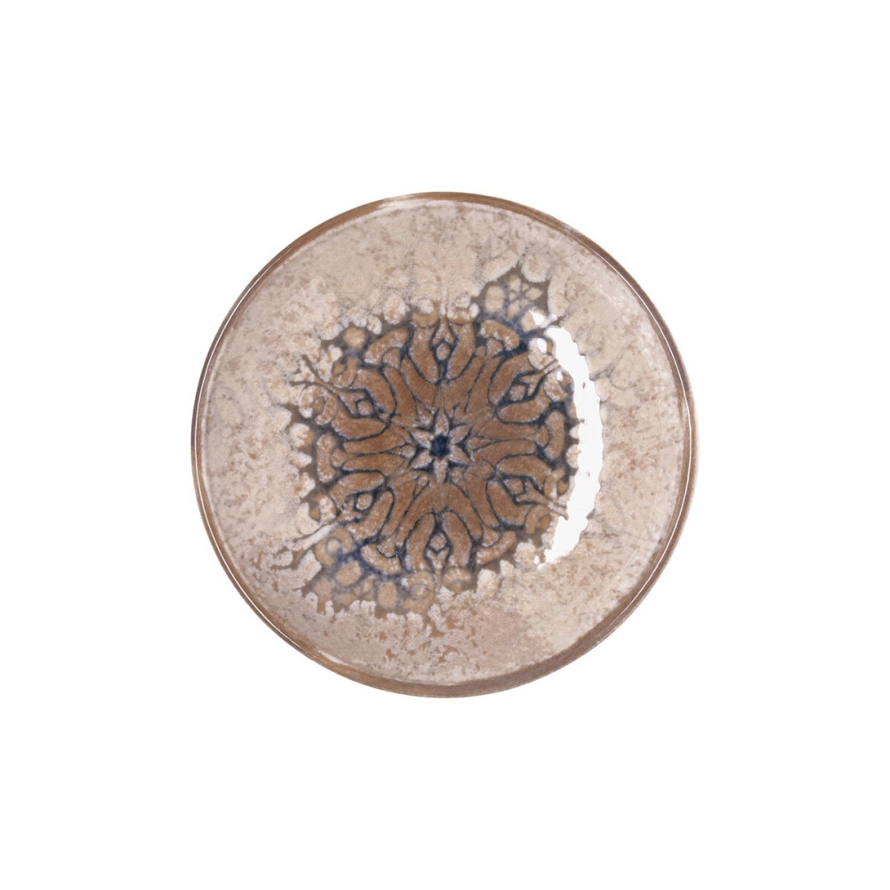 Deep Plate Bidasoa Deneb Hydrozero Brown Ceramic Ø 20 cm (6 Units)
