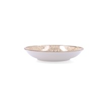 Deep Plate Bidasoa Deneb Hydrozero Brown Ceramic Ø 20 cm (6 Units)