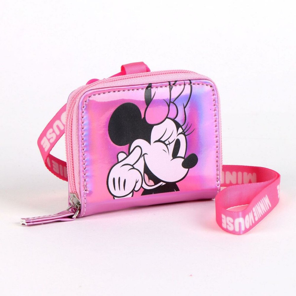 Porte-monnaie Minnie Mouse Rose