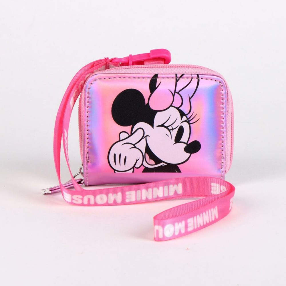 Porte-monnaie Minnie Mouse Rose