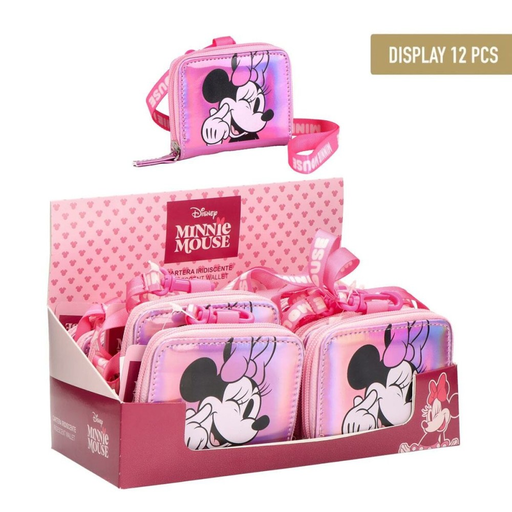 Porte-monnaie Minnie Mouse Rose