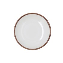 Deep Plate Bidasoa Orion Hydrozero White Ceramic Ø 20 cm (6 Units)