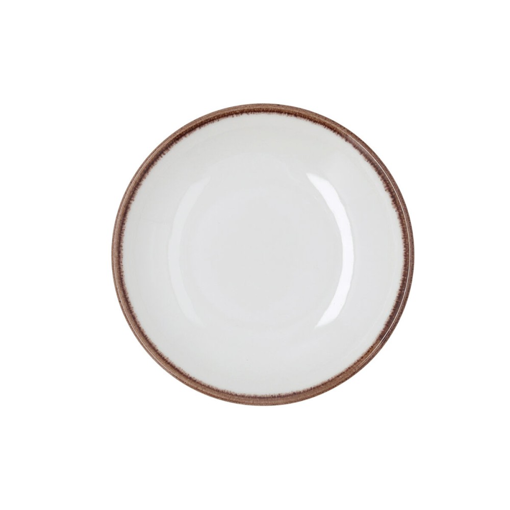 Deep Plate Bidasoa Orion Hydrozero White Ceramic Ø 20 cm (6 Units)