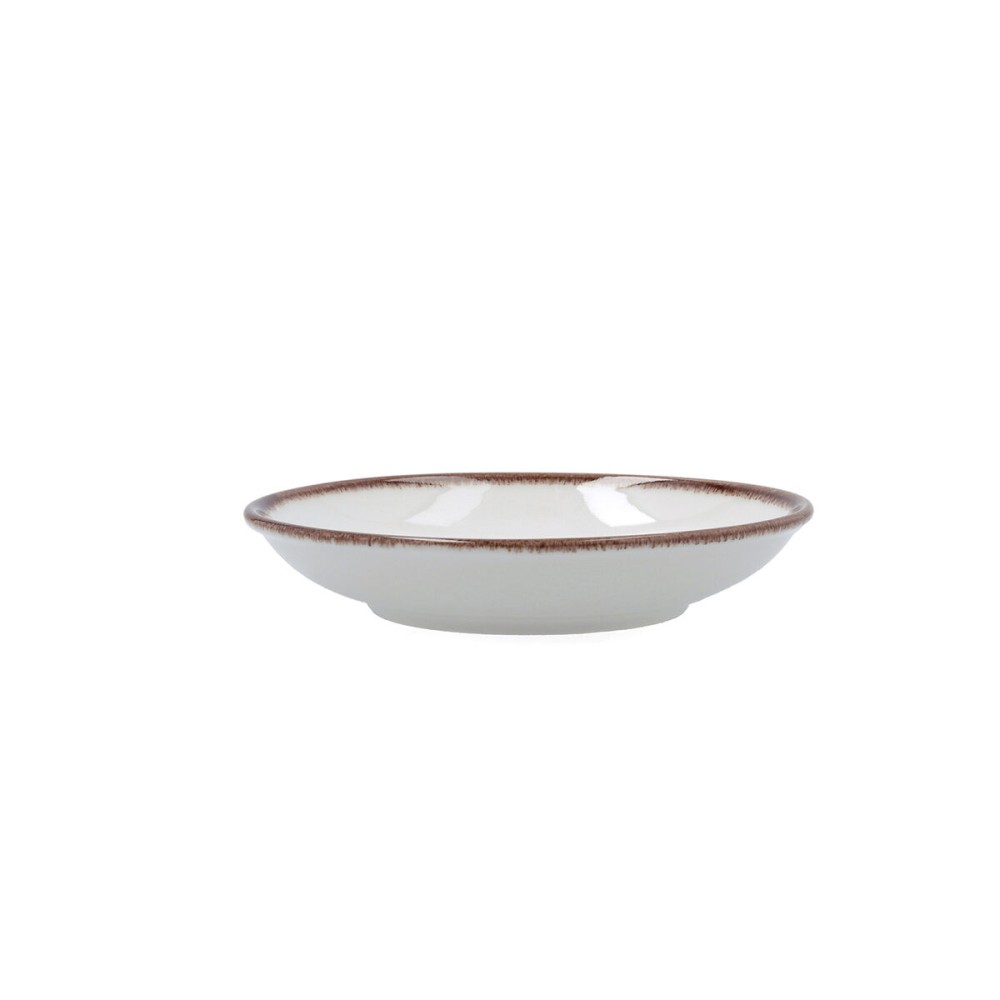 Deep Plate Bidasoa Orion Hydrozero White Ceramic Ø 20 cm (6 Units)
