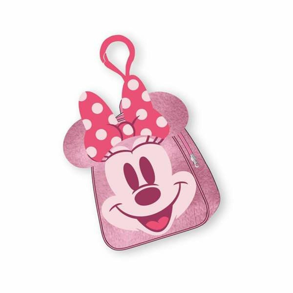 Porte-monnaie Minnie Mouse Rose 9,5 x 11 x 3 cm