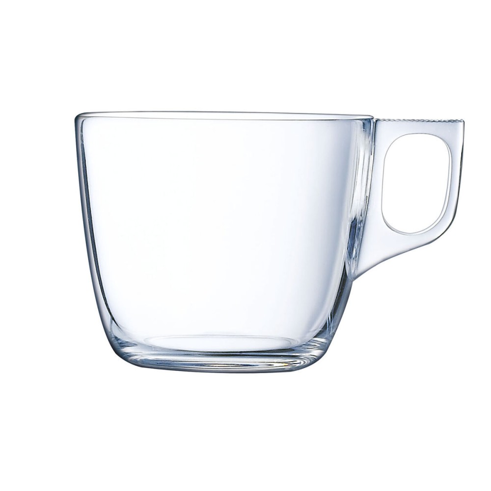 Tasse Kaffee und Tee Luminarc Nuevo Durchsichtig Glas 220 ml (6 Stück)