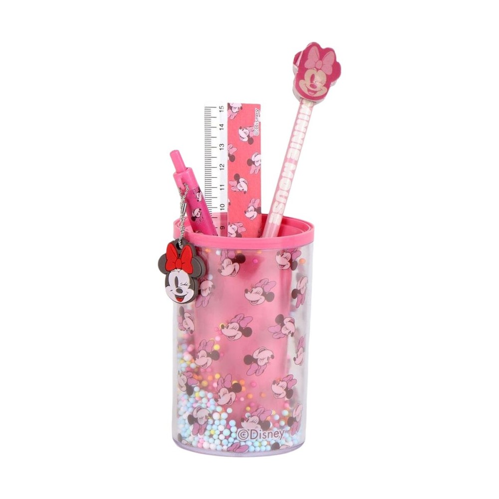 Ensemble de Papeterie Minnie Mouse Multicouleur 4 Pièces