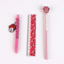 Ensemble de Papeterie Minnie Mouse Multicouleur 4 Pièces