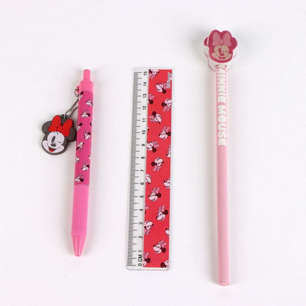 Ensemble de Papeterie Minnie Mouse Multicouleur 4 Pièces
