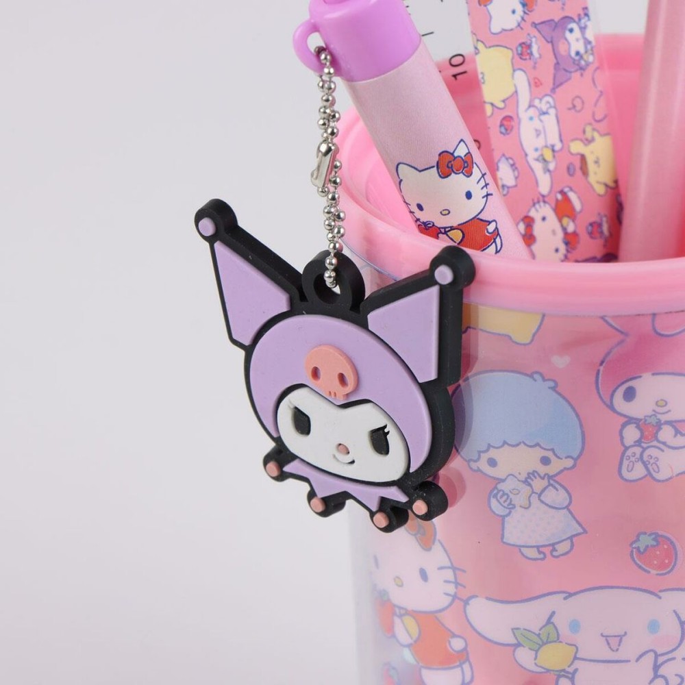 Ensemble de Papeterie Hello Kitty Multicouleur 4 Pièces