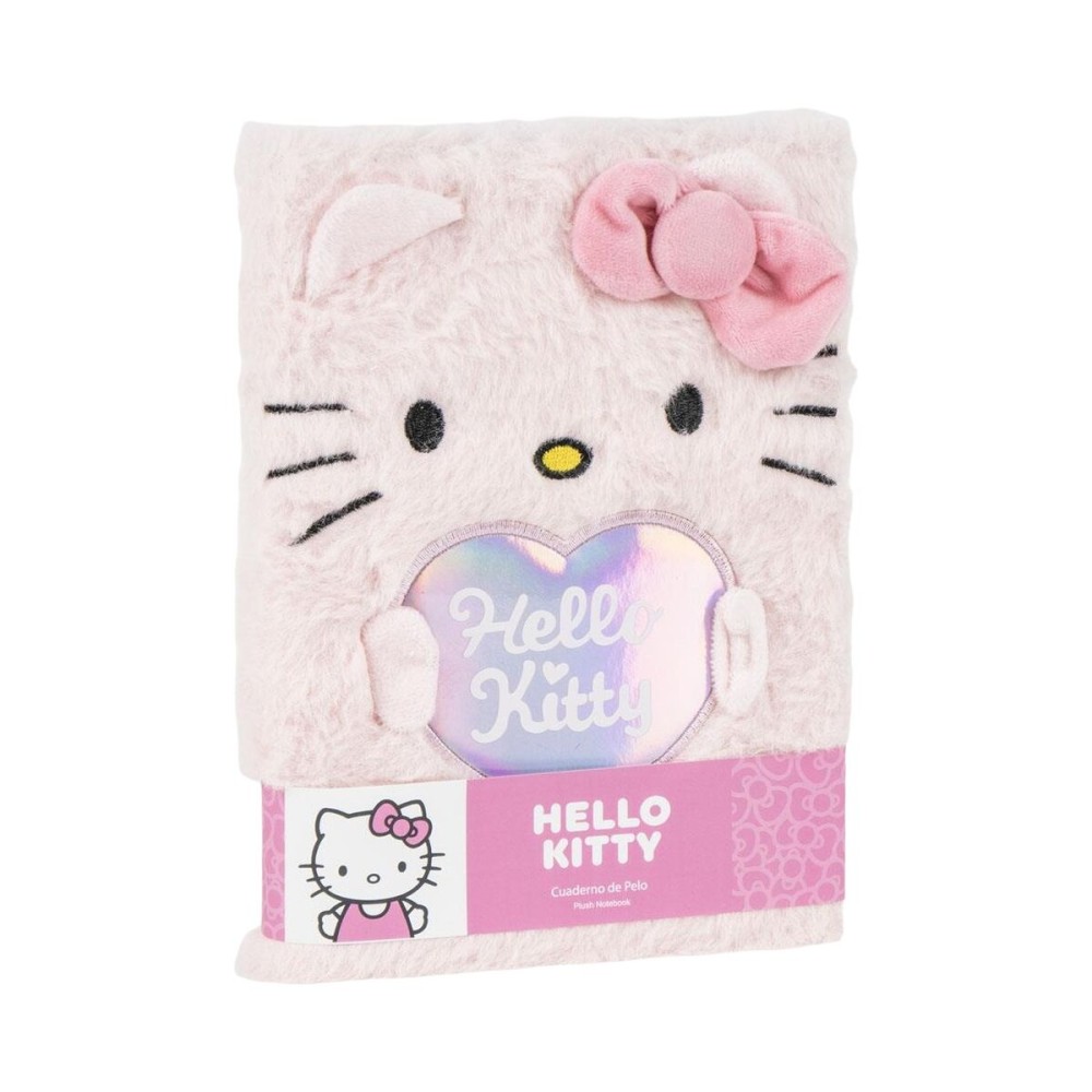 Notizbuch Hello Kitty Rosa 15 X 21,5 X 3 CM