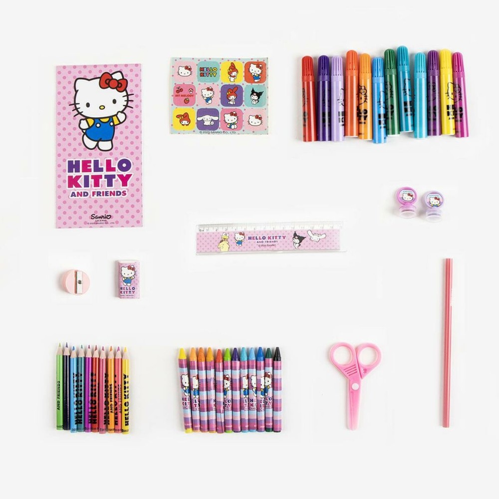 Kit de Dessin Hello Kitty 31 x 28 x 4 cm 42 Pièces