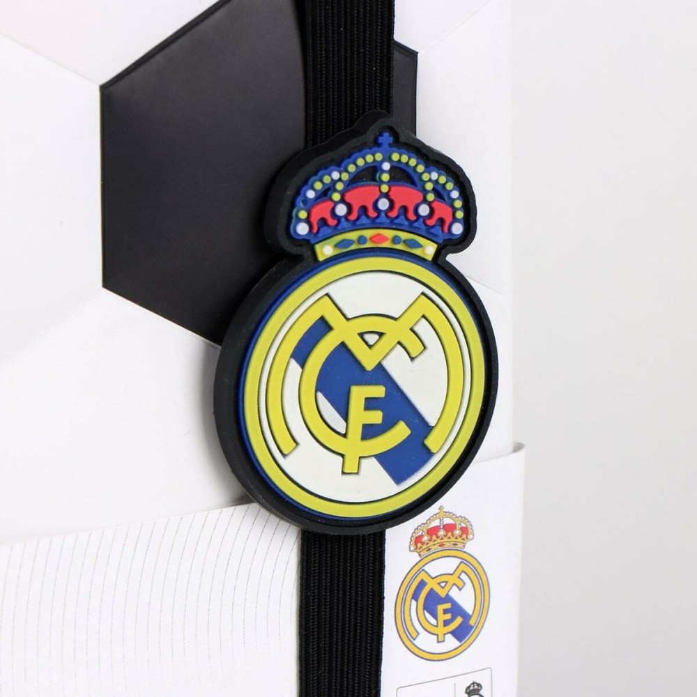 Cahier Real Madrid C.F. Blanc 15 x 21 x 2 cm