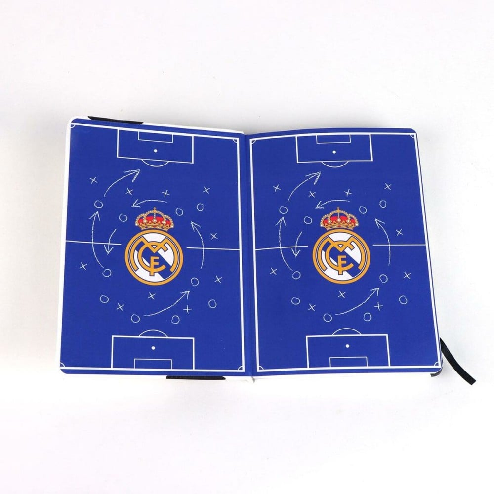 Cahier Real Madrid C.F. Blanc 15 x 21 x 2 cm