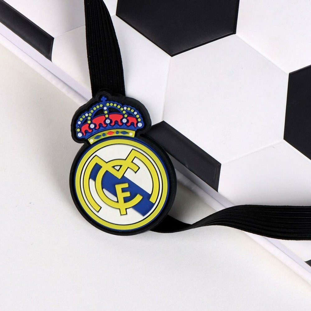 Cahier Real Madrid C.F. Blanc 15 x 21 x 2 cm
