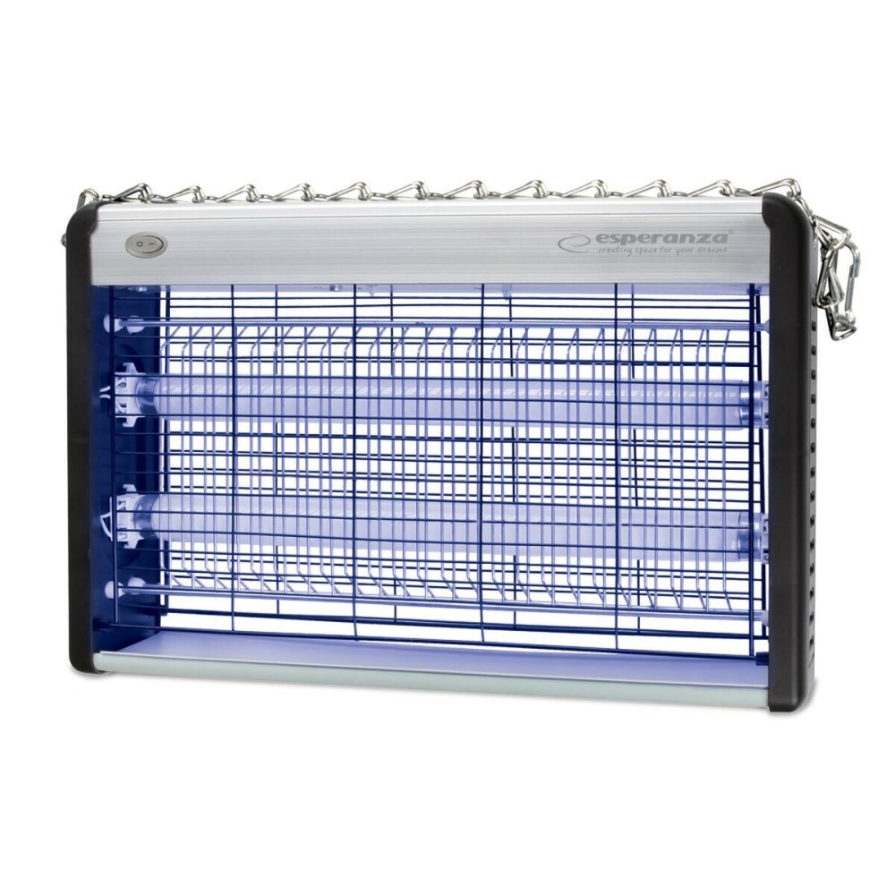 Mückenvernichtungslampe Esperanza EHQ006 Weiß 20 W