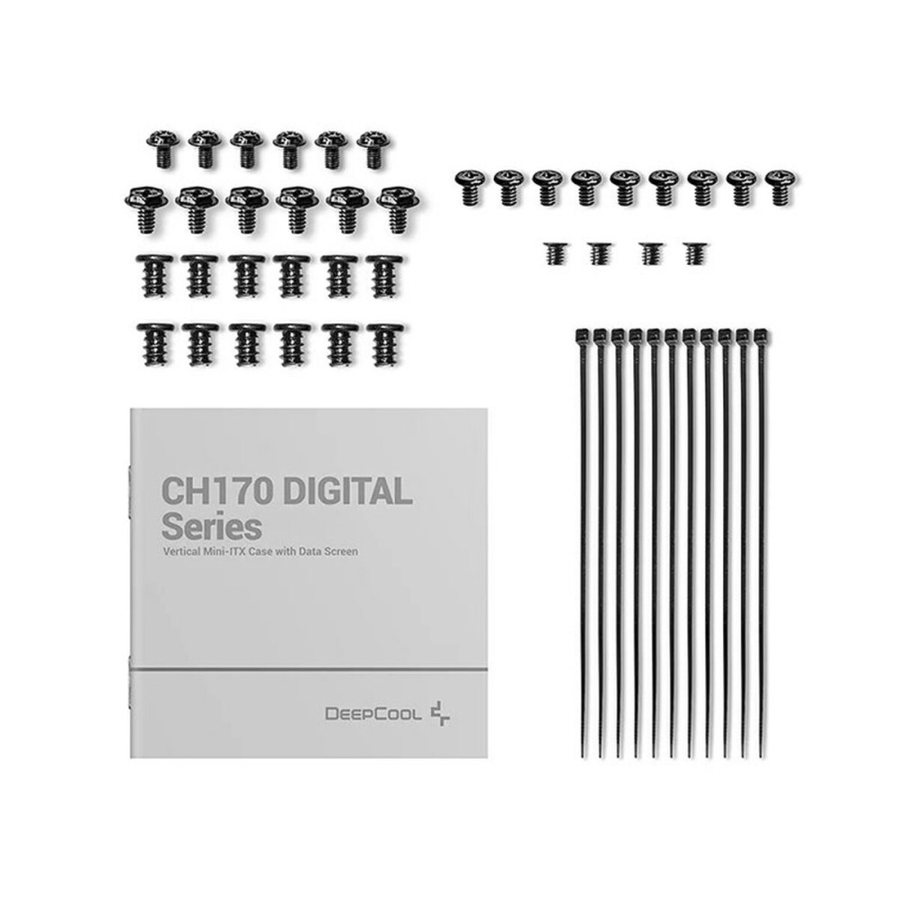 ATX Semi-Tower Gehäuse DEEPCOOL R-CH170-BKNPIOD-G-1 Schwarz