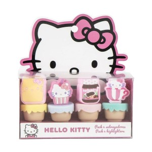 boîte de marqueurs Hello Kitty Rose 5 Pièces